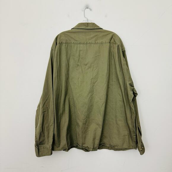 Wrangler Green Long Sleeve Button Up Shirt Men’s Size 3X - Picture 5 of 6